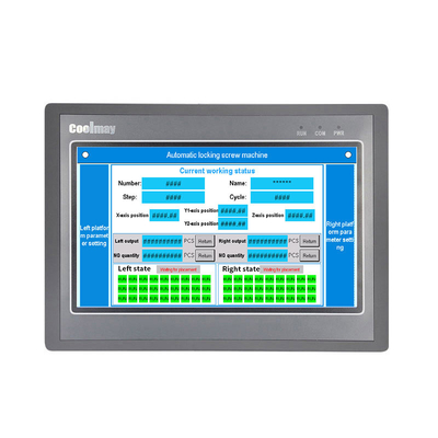 275*194*36mm HMI Human Machine Interface RS232 RS485 Communication Port