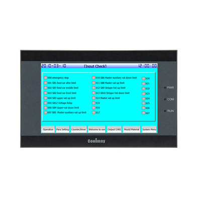 5インチタッチスクリーンHMI PLCコンボ 32ビットHMI PLCコントローラー 最大4AI/2AO